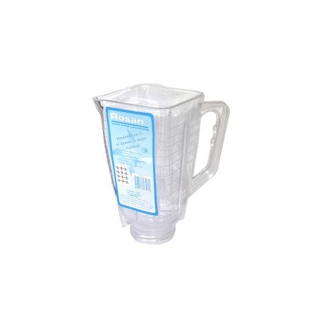 Vaso Irrompible Completo de 1 Lt. 1/4