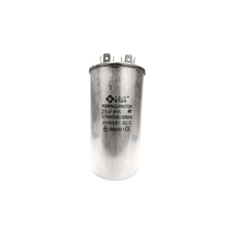 Capacitor de Trabajo 25MF 370V-440V