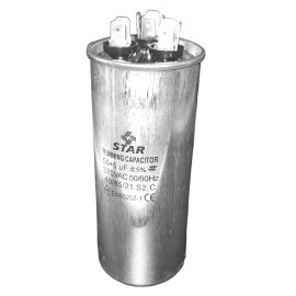 Capacitor de Trabajo 50+5 MF 370V Redondo