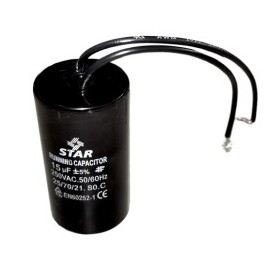 Capacitor de Trabajo 15 MF 250V / 2 Cables