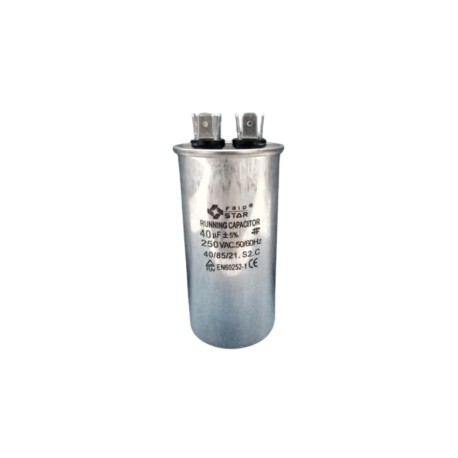 Capacitor de Trabajo 40MF 250VCA