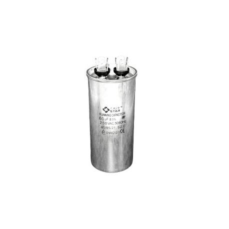 Capacitor de Trabajo 60MF 250 Vac.