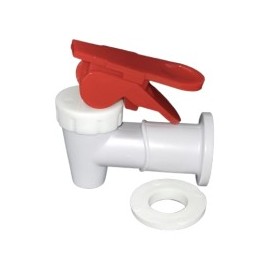 Llave Blanca Palanca de Seguridad Roja 5/8"