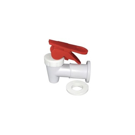 Llave Blanca Palanca de Seguridad Roja 5/8"