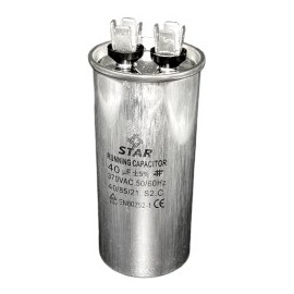 Capacitor de trabajo 40 FT. 370V