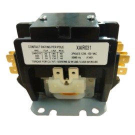 Contactor 2 polos bobina 120 v 30 amp