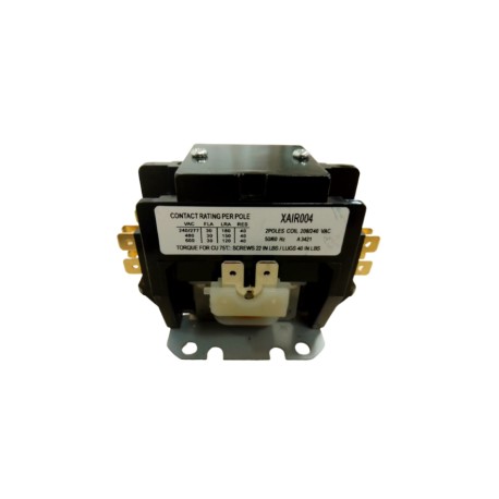 Contactor 2 Polos bobina 240 v 30 amp