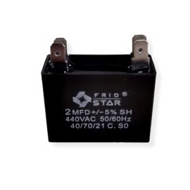 capacitor cuadrado 2.0 mf 440v 2 patas