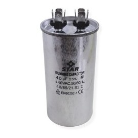 capacitor de trabajo 40 mf 440v redondo