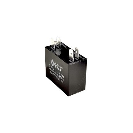 Capacitor Cuadrado 3.0 MF 440V 2 pata