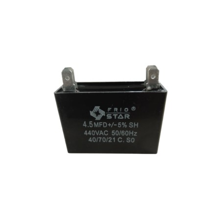 capacitor cuadrado 4.5 mf 440v 2 pata