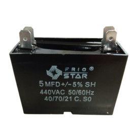 capacitor cuadrado 5.0 mf 440v 2 pata