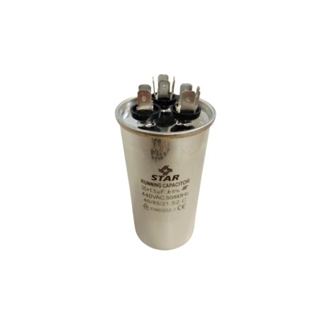 capacitor de trabajo 35+1.5mf+ - 5% 440v