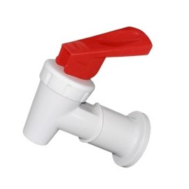 Llave Blanca con Palanca Roja Cuerda Interior 5/8"