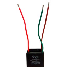 Capacito Cuadrado 2MF + 5MF 370V