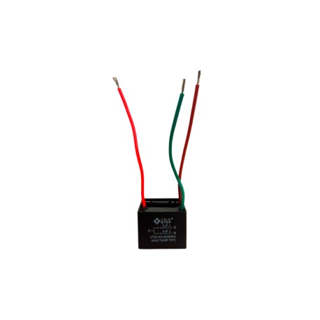 Capacito Cuadrado 2MF + 5MF 370V