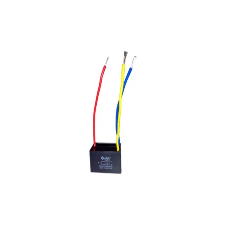 Capacitor Cuadrado 1.5MF + 3MF, 370V
