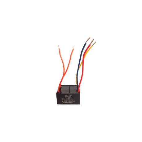 Capacitor Cuadrado 5MF+5MF +4.5MF 370V