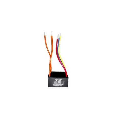 Capacitor Cuadrado 6MF+ 5MF + 4MF 370V