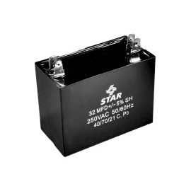 Capacitor Cuadrado 32 MF 250V Terminales