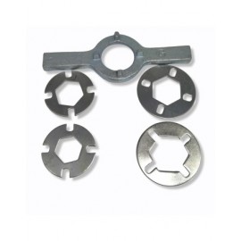 Llave Multiuso 6 En 1 Compatible Con Lavadoras Mabe,