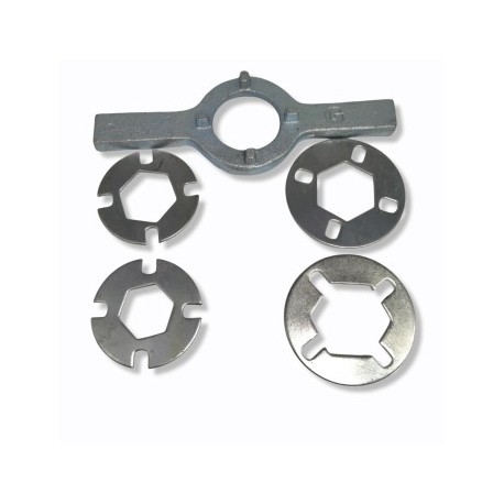 Llave Multiuso 6 En 1 Compatible Con Lavadoras Mabe,