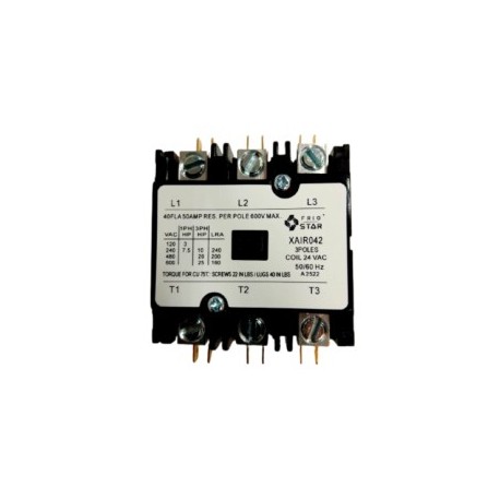 Contactor 3 Polos Bobina 24V 40AMP