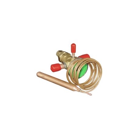 Válvula de Expansión Acumulador Exterior R22 10TR, 1/2x5/8,1/4 ODF