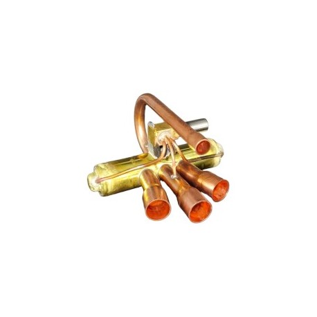 Valvula Reversible 4 Vías 3/8-5/8 240V, R22/134A