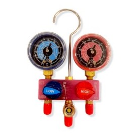 Manómetro tipo Esfera, Gas R22, R32, R410