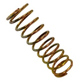 Resorte de suspensión 10 cm dorado