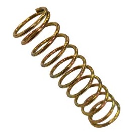 Resorte de suspensión 11 cm dorado