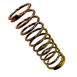 Resorte de suspensión 9 cm dorado